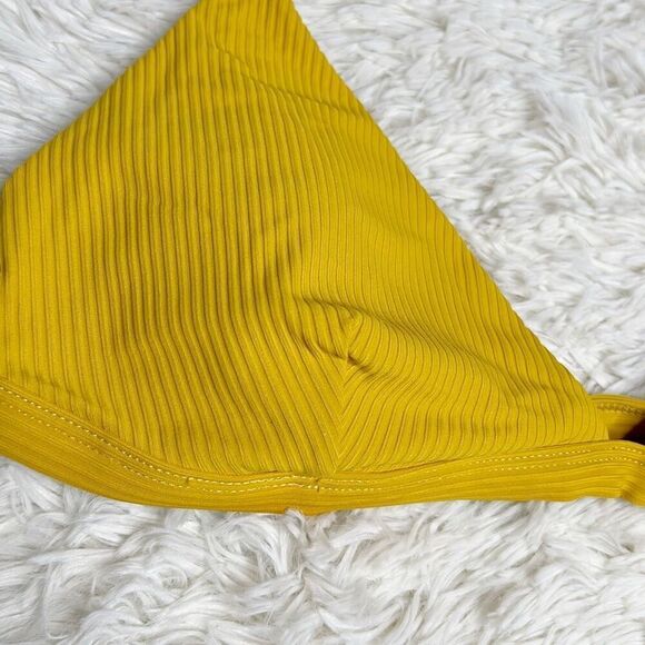 Andie Swim The Gold Coast Swim Top in Dune Yellow NWT 2XL - Picture 3 of 7